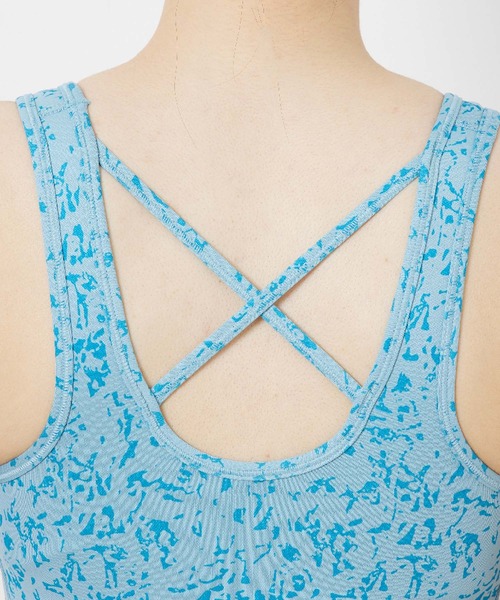 NIKE（ナイキ）の「【NIKE】ナイキ Dri-FIT スウッシュ アイコン クラッシュ スポーツブラ（ブラジャー・レディース・ピンク/ブルー系その他4・S/M/L）」の14枚目の写真