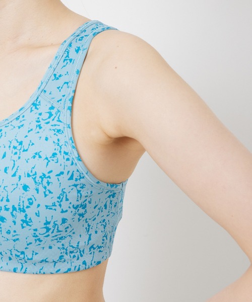 NIKE（ナイキ）の「【NIKE】ナイキ Dri-FIT スウッシュ アイコン クラッシュ スポーツブラ（ブラジャー・レディース・ピンク/ブルー系その他4・S/M/L）」の18枚目の写真