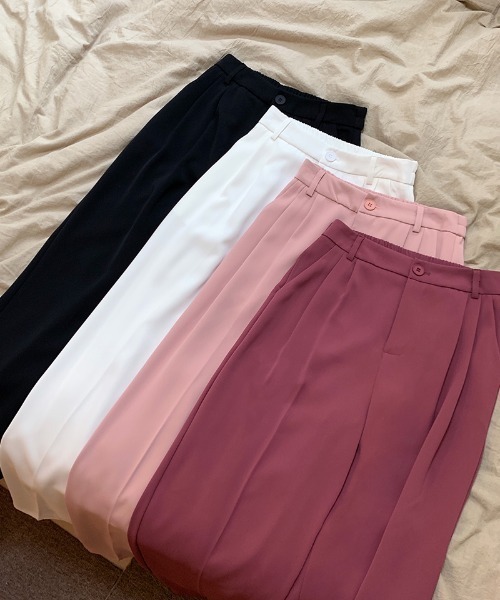 MANGROVE(マングローブ)の「バックゴムフルレングススラックス(スラックス・レディース・ホワイト/ブラック/ピンク/ライトピンク・MEDIUM/LARGE)」の5枚目の写真