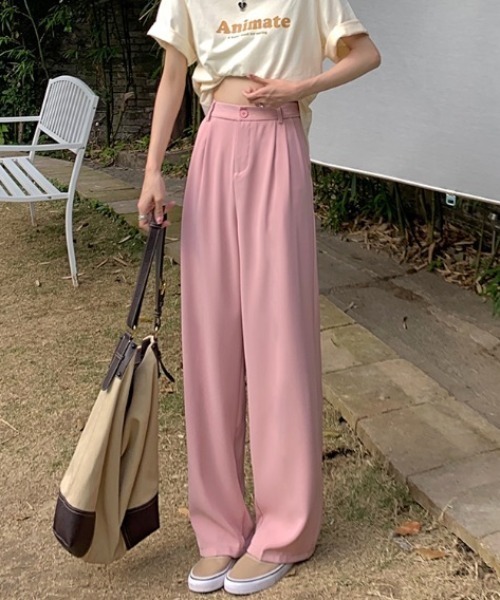 MANGROVE(マングローブ)の「バックゴムフルレングススラックス(スラックス・レディース・ホワイト/ブラック/ピンク/ライトピンク・MEDIUM/LARGE)」の14枚目の写真