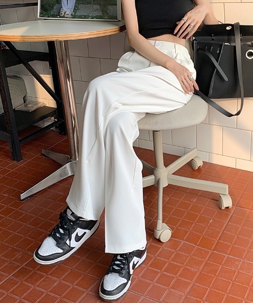 MANGROVE(マングローブ)の「バックゴムフルレングススラックス(スラックス・レディース・ホワイト/ブラック/ピンク/ライトピンク・MEDIUM/LARGE)」の16枚目の写真