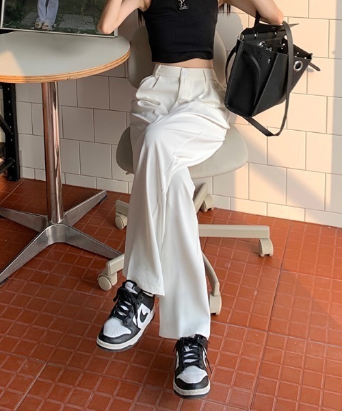 MANGROVE(マングローブ)の「バックゴムフルレングススラックス(スラックス・レディース・ホワイト/ブラック/ピンク/ライトピンク・MEDIUM/LARGE)」の19枚目の写真