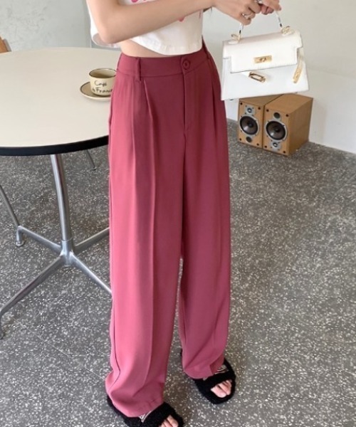 MANGROVE(マングローブ)の「バックゴムフルレングススラックス(スラックス・レディース・ホワイト/ブラック/ピンク/ライトピンク・MEDIUM/LARGE)」の6枚目の写真