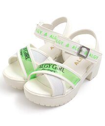 クリアーロゴバンドサンダル