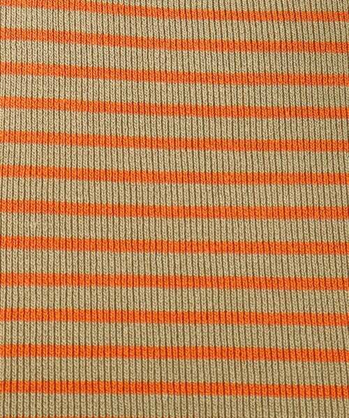 OPAQUE.CLIP（オペークドットクリップ）の「◆レーヨンストレッチ ボーダーニット（ニット/セーター・レディース・ブラウン系その他3/オレンジ系その他4/ホワイト系その他3・38/42/36/40）」の19枚目の写真