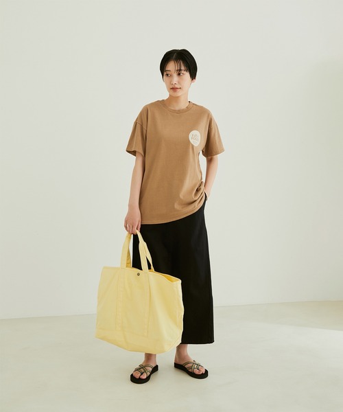 Sloppy Supply（スラッピーサプライ）の「【Sloppy Supply （スラッピーサプライ）】FAST FOODSロゴTシャツ（Tシャツ/カットソー・レディース・ブラウン系その他/ホワイト・M）」の17枚目の写真