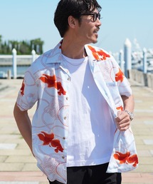 レーヨン 半袖 アロハシャツ