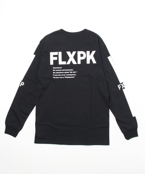 FLASH PACKER(フラッシュパッカー)の「FLASH PACKER ロングスリーブTシャツ(Tシャツ/カットソー・メンズ・ホワイト/ブラック/アッシュ・S/L)」の17枚目の写真