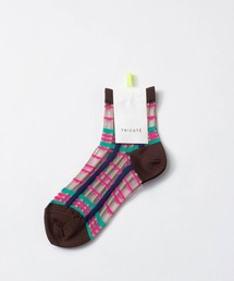 TRICOTE トリコテ / CHECK SOCKS チェックソックス / TR91SO002