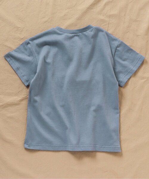 BREEZE by yumi.（ブリーズバイユミ）の「WEB限定 パッチワークTシャツ【BREEZE by yumi】（Tシャツ/カットソー・キッズ・オフホワイト/サックスブルー/ミント・90/100/110/120/80/130/140）」の15枚目の写真