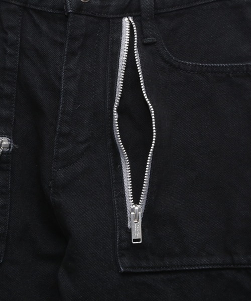 UNDERCOVER（アンダーカバー）の「UC2B4505-2（デニムパンツ・メンズ・ブラック・3/1/2）」の6枚目の写真