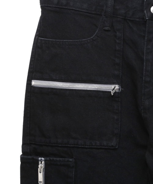 UNDERCOVER（アンダーカバー）の「UC2B4505-2（デニムパンツ・メンズ・ブラック・3/1/2）」の7枚目の写真