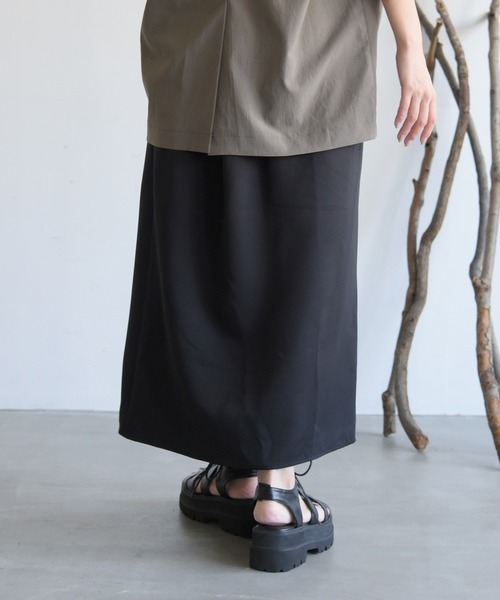 sango（sango）の「ダブルクロススリットペンシルスカート（スカート・レディース・ベージュ/ブラック/ラベンダー・FREE）」の14枚目の写真