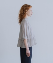 WHYTO.（ホワイト）の「「WHYTO. / ホワイト」Hem pleats blouse（シャツ/ブラウス）」