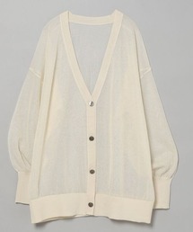 JEANASIS | 14GビスコースシアーVカーディガン/347303(カーディガン/ボレロ)