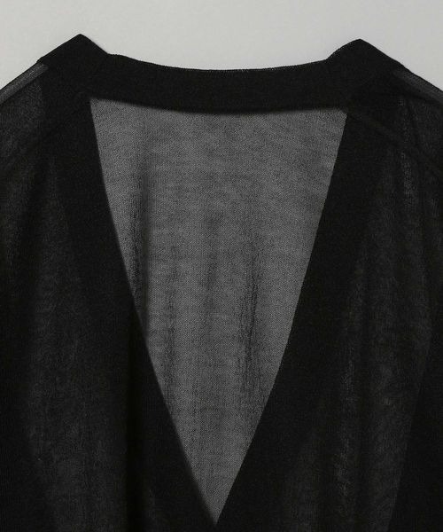 JEANASIS（ジーナシス）の「14GビスコースシアーVカーディガン/347303（カーディガン/ボレロ・レディース・ホワイト/ブラック/アイボリー/ライトオレンジ系/パープル/オレンジ・FREE）」の20枚目の写真