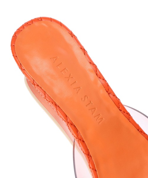 ALEXIA STAM（アリシアスタン）の「Unique Clear Heel Sandals /ユニーククリアヒールサンダル（サンダル・レディース・ゼブラ/ホワイト・S/M/L）」の21枚目の写真