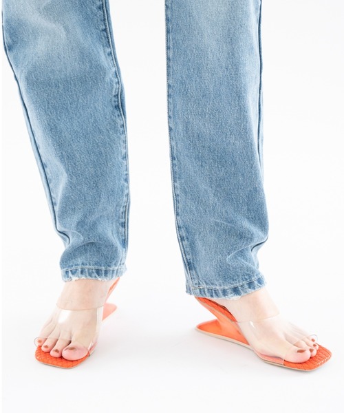 ALEXIA STAM（アリシアスタン）の「Unique Clear Heel Sandals /ユニーククリアヒールサンダル（サンダル・レディース・ゼブラ/ホワイト・S/M/L）」の7枚目の写真