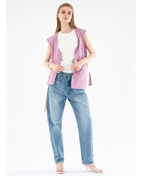 ALEXIA STAM（アリシアスタン）の「Unique Clear Heel Sandals /ユニーククリアヒールサンダル（サンダル・レディース・ゼブラ/ホワイト・S/M/L）」の6枚目の写真