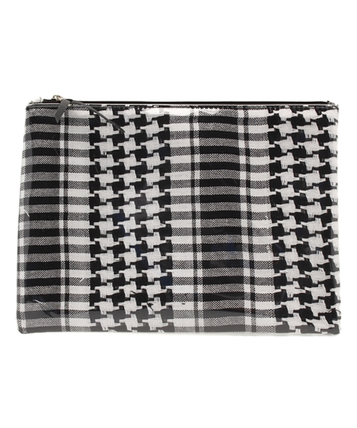 coen（コーエン）の「【OS/GS/GR限定】【Market】Fatima Morocco（ファティマモロッコ）ビニールクラッチ（ショルダーバッグ・レディース・ブラック/ダークグリーン・フリー）」の2枚目の写真