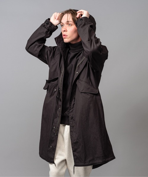 MR.OLIVE x 河田ダウンモッズコート MR.OLIVE x 河田ダウンモッズコート