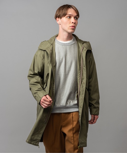 MR.OLIVE（ミスターオリーブ）の「C/N オックスフォード / M-51 パーカーシェル (モッズコート)（モッズコート・メンズ・ブラック/アーミー・MEDIUM/LARGE/SMALL）」の4枚目の写真
