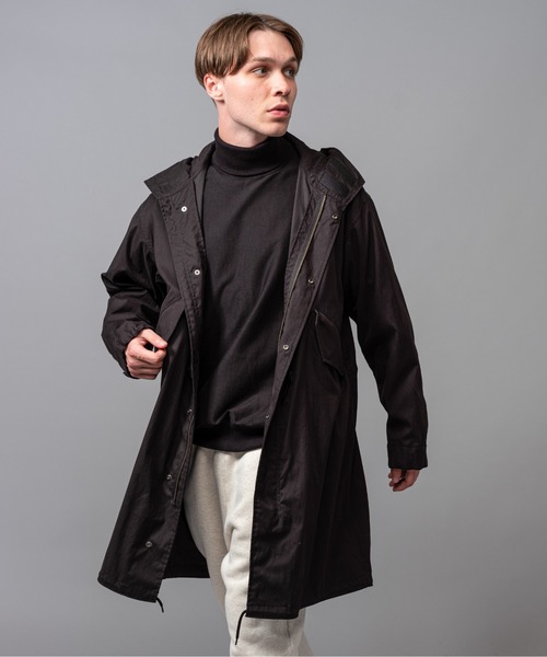 MR.OLIVE（ミスターオリーブ）の「C/N オックスフォード / M-51 パーカーシェル (モッズコート)（モッズコート・メンズ・ブラック/アーミー・MEDIUM/LARGE/SMALL）」の6枚目の写真