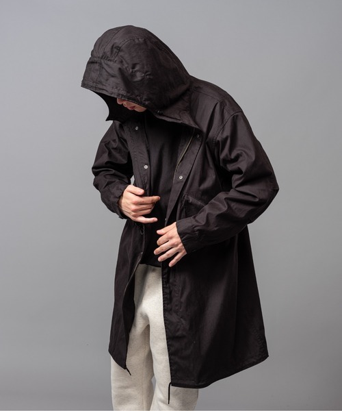 MR.OLIVE（ミスターオリーブ）の「C/N オックスフォード / M-51 パーカーシェル (モッズコート)（モッズコート・メンズ・ブラック/アーミー・MEDIUM/LARGE/SMALL）」の7枚目の写真