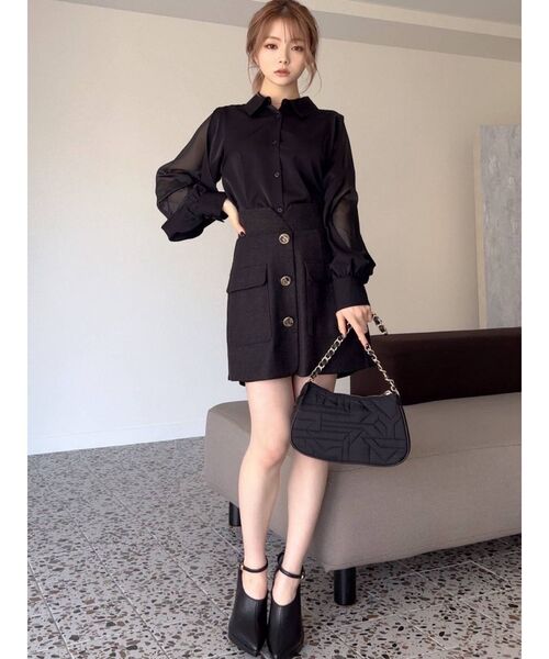 RESEXXY(リゼクシー)の「カッティングブーティー(ブーツ・レディース・ブラック/ブラウン・SMALL/MEDIUM/LARGE)」の21枚目の写真