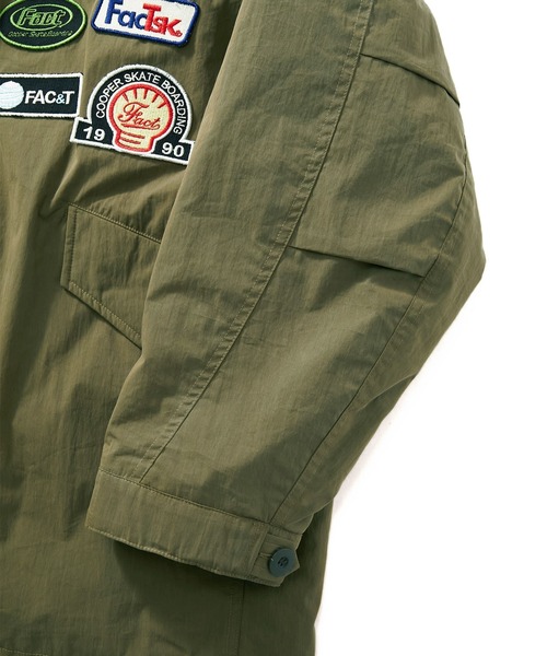 WHO'S WHO gallery（フーズフーギャラリー）の「COOPER FACTワッペンショートモッズ（モッズコート・メンズ・ネイビー/カーキ・FREE）」の9枚目の写真