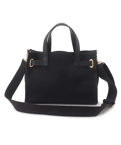 DRESSTERIOR(ドレステリア)の「◆【DRESSTERIOR別注】sita parantica(シータパランティカ) キャンバス×レザーバッグ(ショルダーバッグ・レディース・ブラック・00)」の10枚目の写真