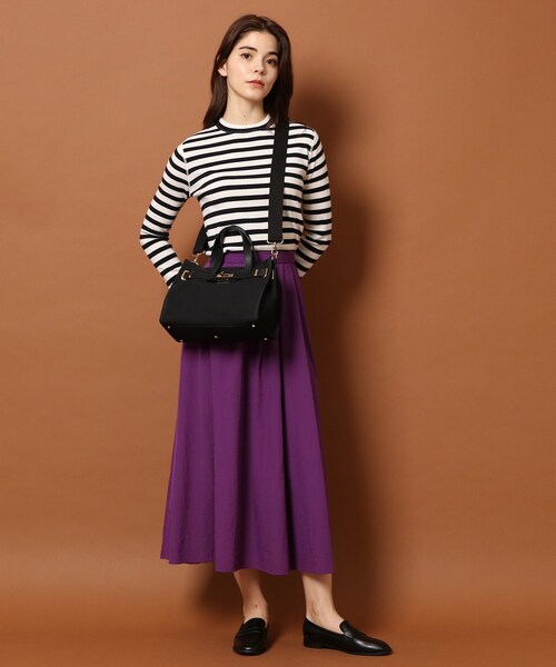 DRESSTERIOR(ドレステリア)の「◆【DRESSTERIOR別注】sita parantica(シータパランティカ) キャンバス×レザーバッグ(ショルダーバッグ・レディース・ブラック・00)」の5枚目の写真