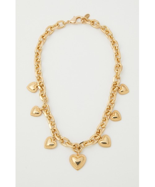 THROW by SLY（スローバイスライ）の「THROW HEART CHARM CHAIN N/C ハートチャーム チェーン ネックレス（ネックレス・レディース・ゴールド/シルバー・FREE）」の22枚目の写真