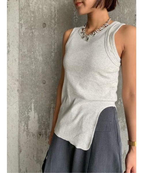 THROW by SLY（スローバイスライ）の「THROW HEART CHARM CHAIN N/C ハートチャーム チェーン ネックレス（ネックレス・レディース・ゴールド/シルバー・FREE）」の11枚目の写真