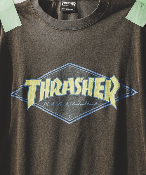 THRASHER(スラッシャー)の「【THRASHER/スラッシャー×JOURNAL STANDARD】別注 半袖 加工Tシャツ(Tシャツ/カットソー・メンズ・ブラック系その他/グレー系その他/ネイビー/ボルドー・X-LARGE/XX-LARGE)」の5枚目の写真