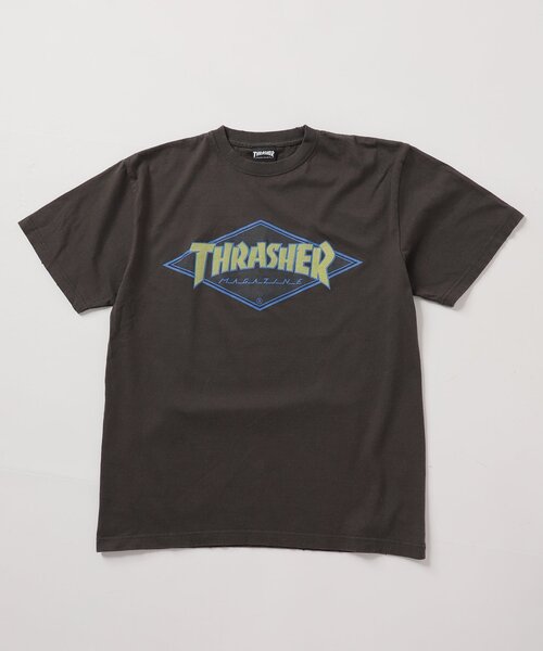THRASHER×JOURNAL STANDARD 別注 クルーネック ネイビー THRASHER×JOURNAL STANDARD 別注 クルーネック ネイビー