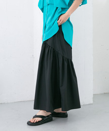KBF | ラウンドギャザーフレアスカート(スカート)