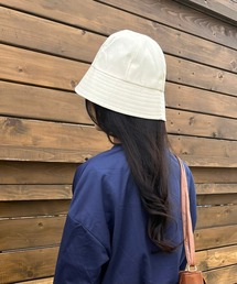 fiere（フィエール）の「日焼け対策無地バケハ（ハット）」