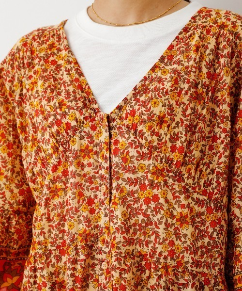 RODEO CROWNS WIDE BOWL（ロデオクラウンズワイドボウル）の「2WAY ガウンワンピース（ワンピース・レディース・オレンジ系その他/ブルー系その他・FREE）」の13枚目の写真