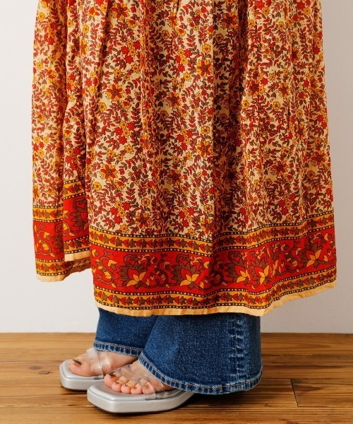 RODEO CROWNS WIDE BOWL（ロデオクラウンズワイドボウル）の「2WAY ガウンワンピース（ワンピース・レディース・オレンジ系その他/ブルー系その他・FREE）」の4枚目の写真