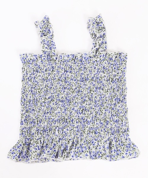 WC（ダブル シー）の「リトルフラワーフリルキャミ（キャミソール・レディース・ピンク/イエロー/ブルー・FREE）」の17枚目の写真