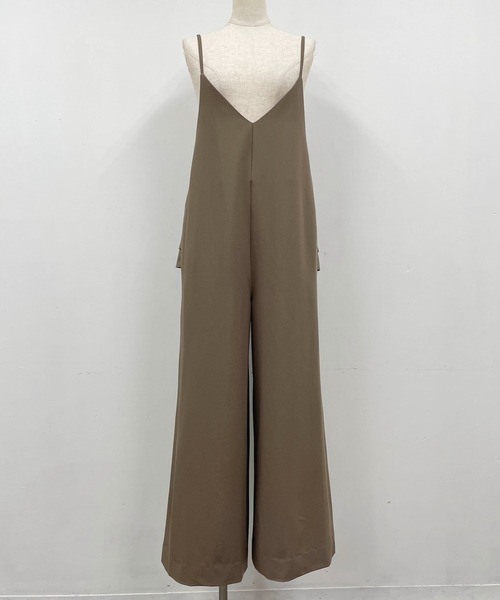 PICCIN（ピッチン）の「バックフリルサロペット（サロペット/オーバーオール・レディース・ブラック/モカ・M）」の19枚目の写真