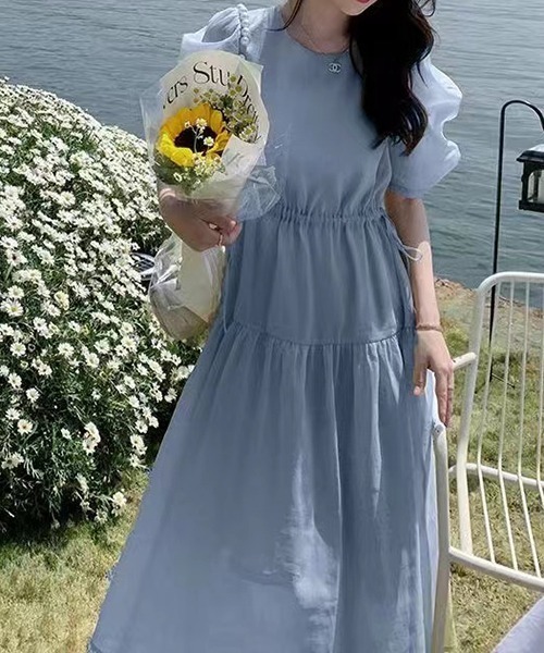 Dream garden（ドリームガーデン）の「YUGA パフスリーブ フレア