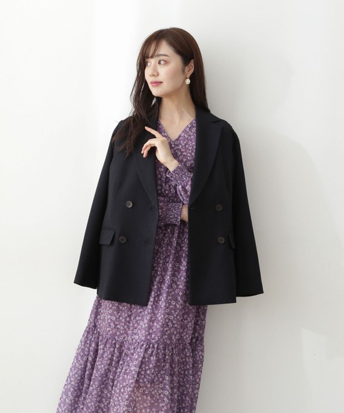 PROPORTION BODY DRESSING（プロポーションボディドレッシング）の「テーラージャケット / 1212250500（テーラードジャケット・レディース・ベージュ/ネイビー/ブラウン・SMALL/MEDIUM）」の8枚目の写真