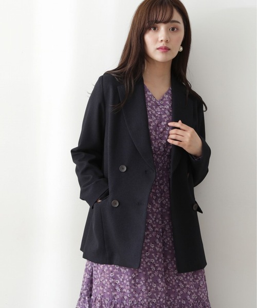 PROPORTION BODY DRESSING（プロポーションボディドレッシング）の「テーラージャケット / 1212250500（テーラードジャケット・レディース・ベージュ/ネイビー/ブラウン・SMALL/MEDIUM）」の6枚目の写真