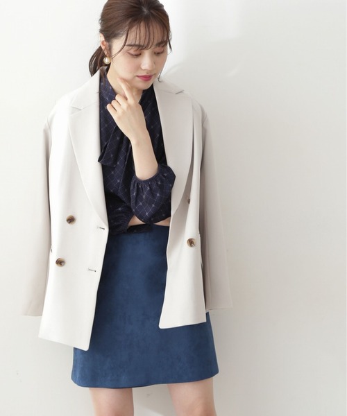 PROPORTION BODY DRESSING（プロポーションボディドレッシング）の「テーラージャケット / 1212250500（テーラードジャケット・レディース・ベージュ/ネイビー/ブラウン・SMALL/MEDIUM）」の11枚目の写真