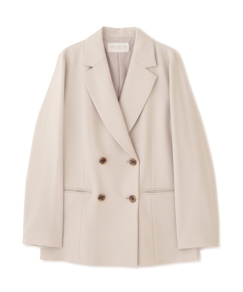 PROPORTION BODY DRESSING（プロポーションボディドレッシング）の「テーラージャケット / 1212250500（テーラードジャケット・レディース・ベージュ/ネイビー/ブラウン・SMALL/MEDIUM）」の21枚目の写真