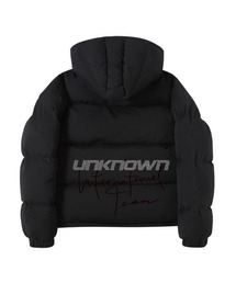 新品未使用　UNKNOWN ラインストーン　ダウンジャケット　M ラインストーンダウンジャケット – menot
