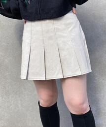 INGNI | フェイクレザープリーツスカパン(スカート)