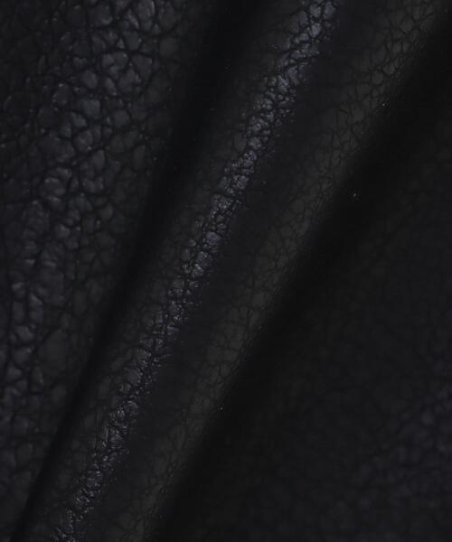 INGNI（イング）の「フェイクレザープリーツスカパン（スカート・レディース・ブラック/ブラウン/アイボリー・FREE）」の7枚目の写真